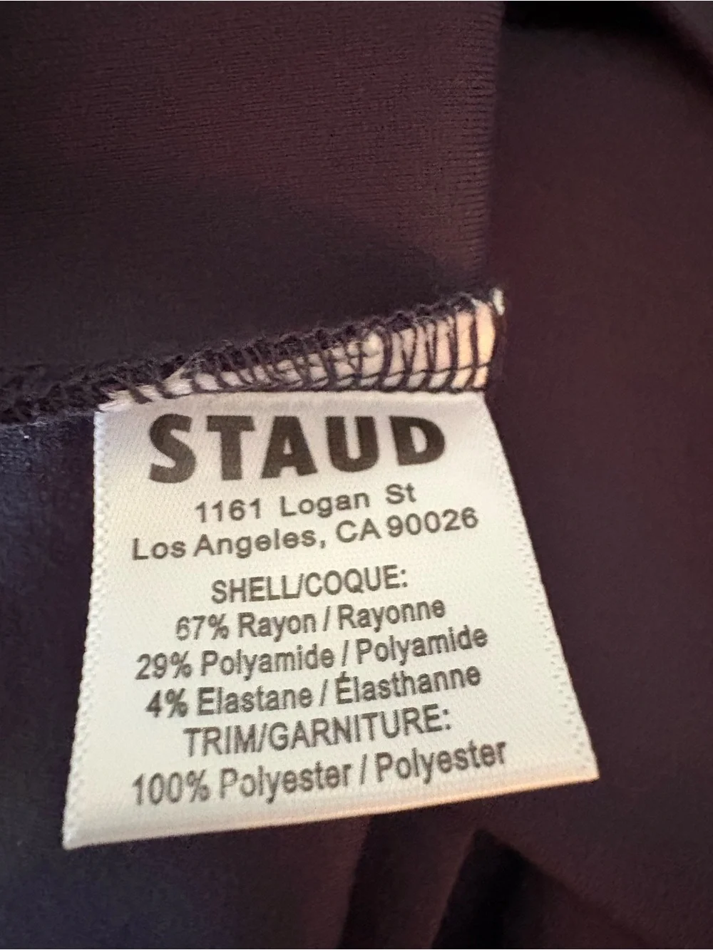 STAUD Hawthorne dress - NWT Size L $345